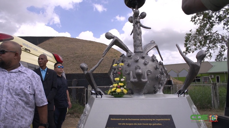 Monument ter nagedachtenis aan Covid-overledenen
