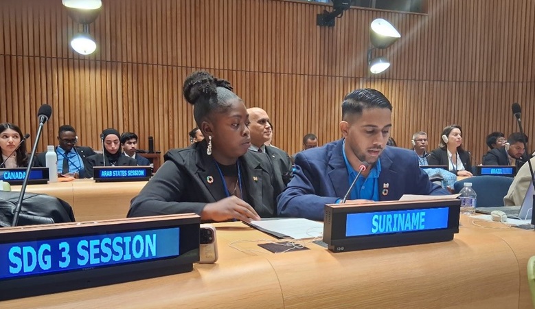 SDG-jeudambassadeurs op Jeugdforum in New York