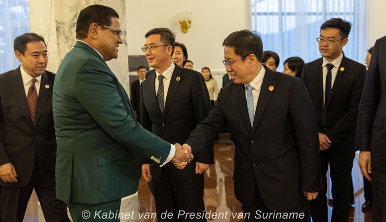 Surinaamse delegatie hartelijk ontvangen in Liaoning