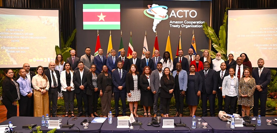 ACTO-lidstaten bekrachtigen Paramaribo-verklaring
