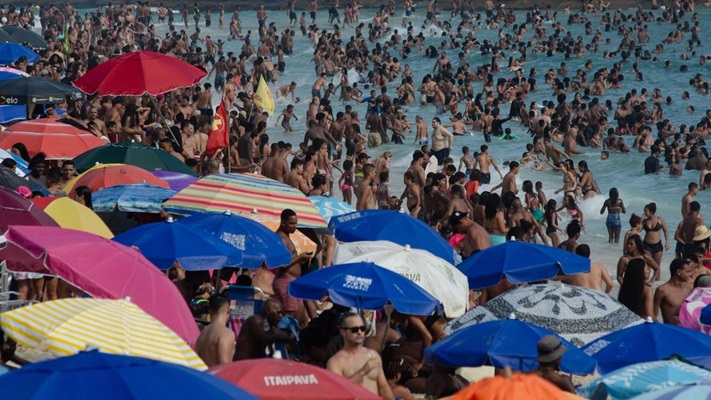Extreme hittegolf Brazilië: gevoelstemperatuur van 58 graden