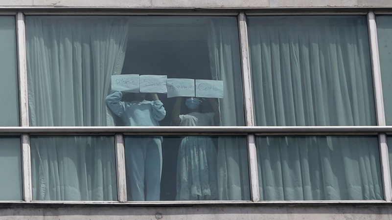 Migranten uit VS vast in Panamees hotel