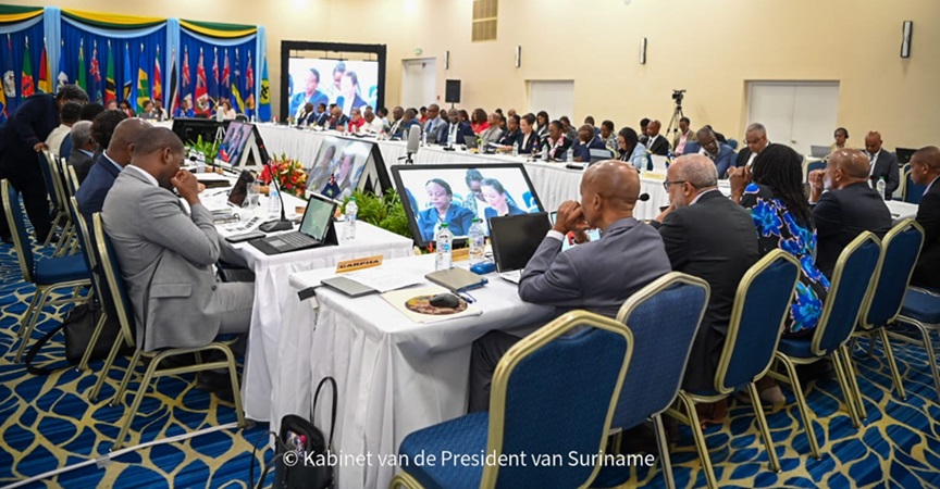 CARICOM-leiders gestart met formele sessies in Grenada