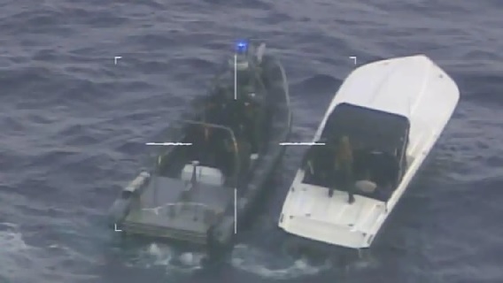 Kustwacht doet grote drugsvangst Caribische Zee