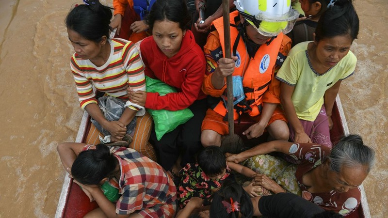 Ruim 200 doden in Myanmar door orkaan Yagi