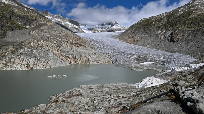 Bijna 40 procent ijs Alpengletsjers gesmolten sinds 2000
