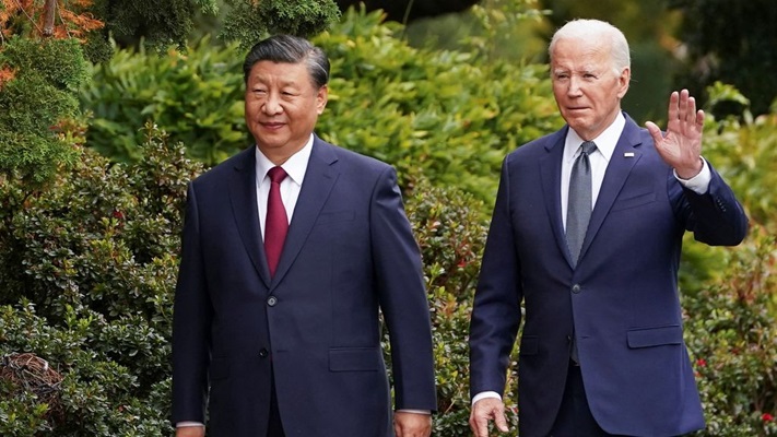 Biden en Xi urenlang samen: 'Echte vooruitgang geboekt'