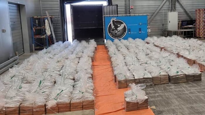 Grootste drugsvangst ooit in Nederland, 8000 kilo 