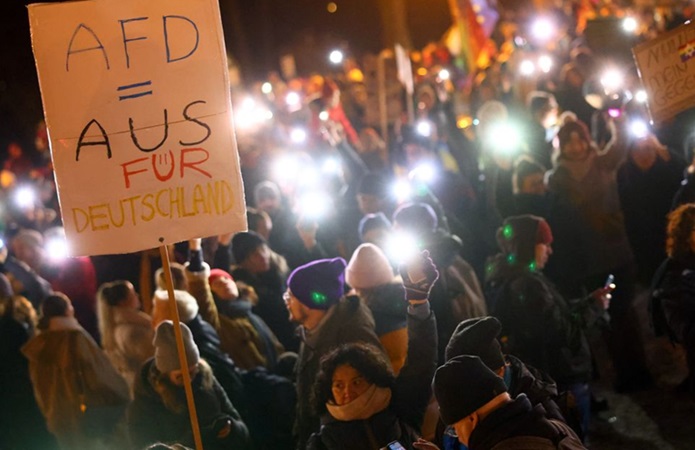 Opnieuw grote demonstratie tegen AfD, 160.000 mensen in Berlijn