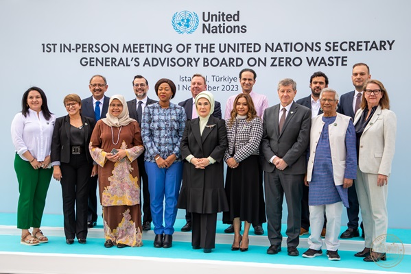 First lady terug na eerste Zero Waste Advisory Board meeting 