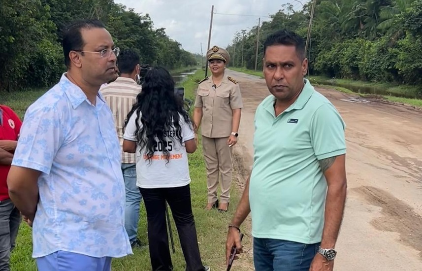 Slechte delen Mr. P. Chandishawweg worden aangepakt door OW