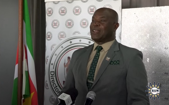 Vicepresident Brunswijk condoleert familie Bouterse