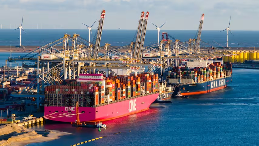 Prijzen containervervoer tussen Azië en Noord-Europa flink omhoog