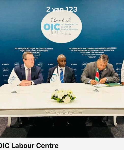 Suriname zet verdere stappen richting toetreding tot het OIC Labour Centre