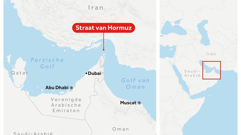 Trump staakt pogingen schepen door Straat van Hormuz te loodsen