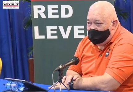 Kolonel Jerry Slijngard besmet met Covid-19