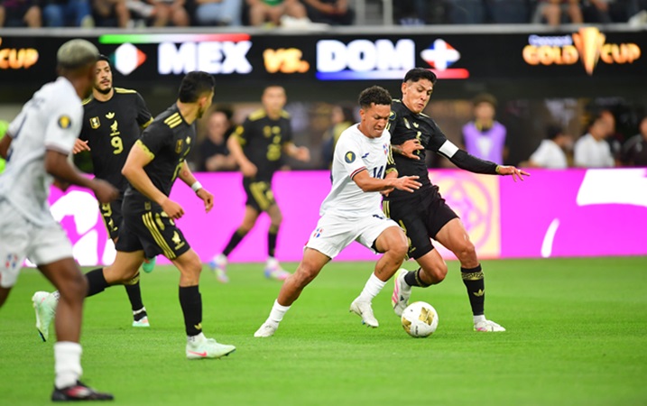  Mexico opent Gold Cup met nipte zege op Dominicaanse Republiek