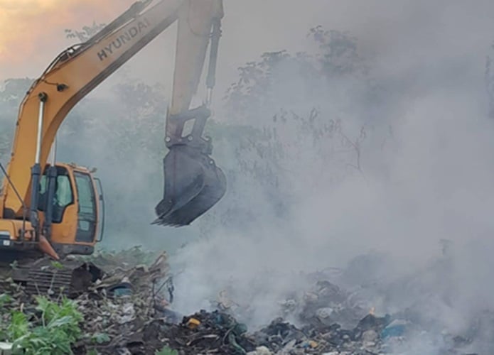 OWRO zet zwaar materieel in bij brand Charlesburg