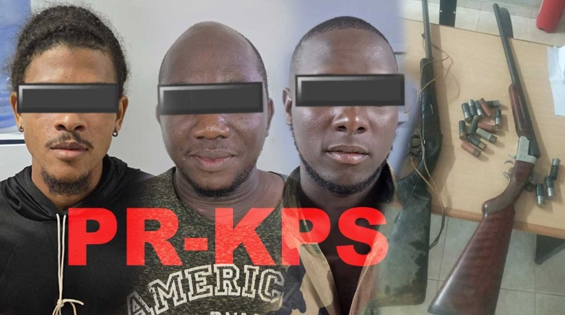 RBT Midden verricht drie aanhoudingen te Brokopondo