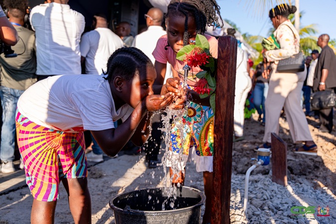 Sunny Point krijgt toegang tot schoon drinkwater