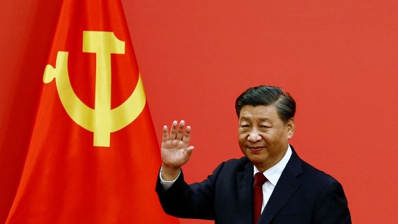 Chinese president feliciteert Jennifer Simons 