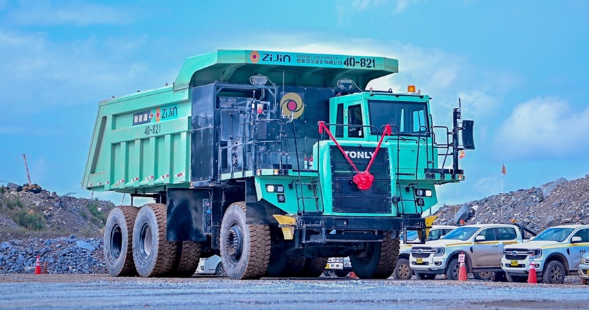 Rosebel Gold Mines stapt over naar elektrische mijntrucks